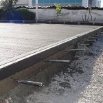 Akaryakıt benzin istasyonu zemin beton uygulaması